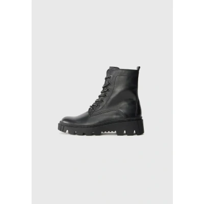Abbildung von Gabor Schnürstiefelette, Damen, Größe: 37, Schwarz Schuhe