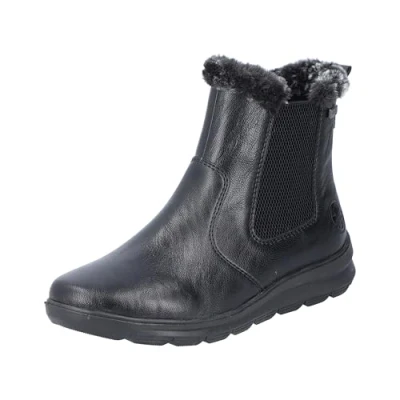 Abbildung von Rieker Damen Z0061 Stiefelette, Schwarz, 43 EU