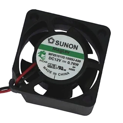 Abbildung von Lüfter 12V DC 0,36W 25x25x10mm 5,1m3/h 9600U/Min Sunon MF25101V21000UA99