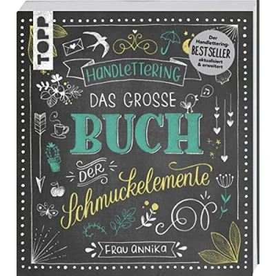 Abbildung von Handlettering. Das große Buch der Schmuckelemente: 1000 Ideen