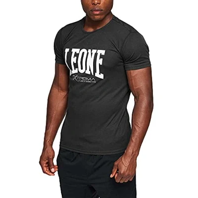 Abbildung von LEONE 1947, Logo T Shirt, Mann, Schwarz, XXL, ABX106