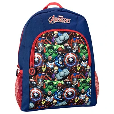 Abbildung von Marvel Rucksack Avengers Jungen Vorschulrucksack Hulk Kinder Schultaschen Blau Einheitsgröße