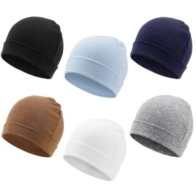 Abbildung von DRESHOW Neugeborenes Baby Mütze Hut Beanie Bekleidung Unisex Infant Kindergarten Jungen Mädchen 0 3 Monate