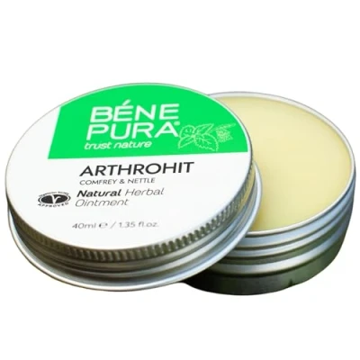 Abbildung von BenePura Arthrohit Beinwellsalbe, Natürliche Salbe für Gelenke, Steifheit und Schwellung mit Brennnessel, 40 ml