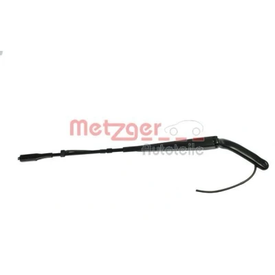 Abbildung von Wischarm, Scheibenreinigung Metzger 2190388 vorne links für Linkslenker mit integrierter Waschwasserdüse MERCEDES BENZ: Sprinter 3.5 T Minibus