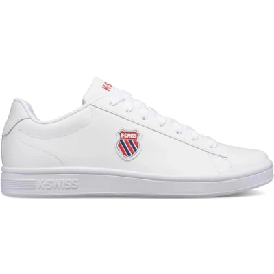 Abbildung von K SWISS Court Shield Sneaker low whitecorporate (06599113), Herren, Größe: 43, White corporate (06599 113) Schuhe