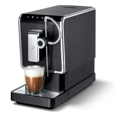 Abbildung von Tchibo Kaffeevollautomat Esperto Pro mit One Touch Funktion für Caffè Crema, Espresso und Milchspezialitäten, Anthrazit