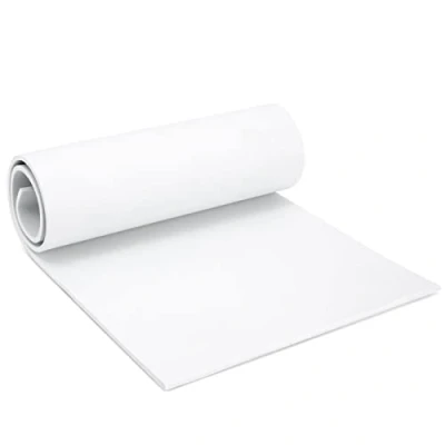 Abbildung von Weißer EVA Schaumstoff zum Basteln, für Cosplay, Kostüme, 6 mm, 35 x 99 cm