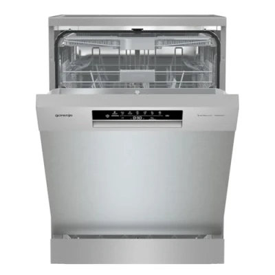 Abbildung von Gorenje GS643C90X Geschirrspüler/Freistehend/60 breite/16 Maßgedecke/6 Programme/TotalDry/FlexUse/Ecoprogramm/Automatikprogramm/Intensivprogramm/Kristallglas/EEK: C/Maße(HxBxT): 84,5 x 59,9 59,7 cm