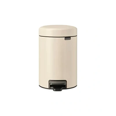 Abbildung von Brabantia 113222 Treteimer mit Inneneimer aus Kunststoff, Stahl, Matt 3 Liter