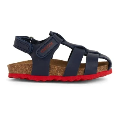 Abbildung von Geox B CHALKI Boy Sandal, Navy/RED, 26 EU
