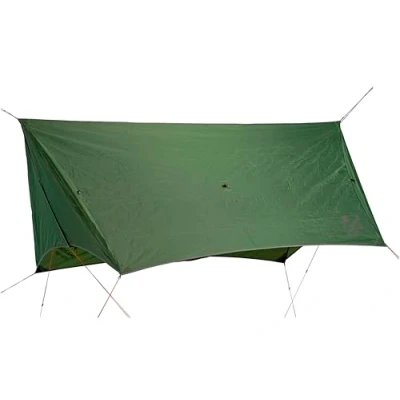 Abbildung von AMAZONAS Wing Tarp Ultraleichtes Hängematten mit variablem Rundum Windschutz 950 g Ideal für Outdoor Camping