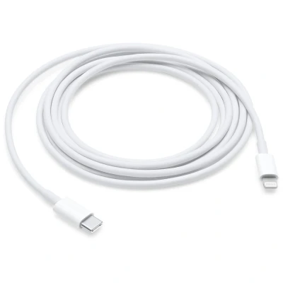 Abbildung von Apple iPhone Ladekabel Original ﻿USB C auf Lightning 2 Meter Weiß Auch iPad/AirPods