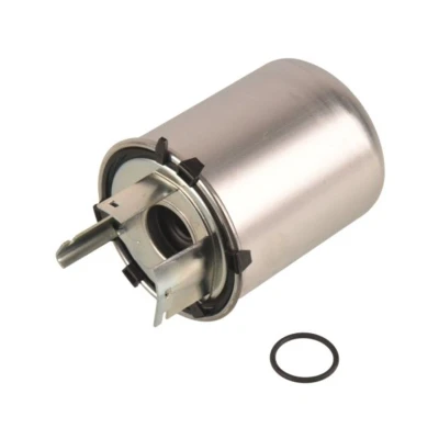 Abbildung von FEBI BILSTEIN 172172 Kraftstofffilter Leitungsfilter, ohne Filterheizung, mit Wasserablassschraube Dichtring NISSAN: Qashqai 2, X Trail