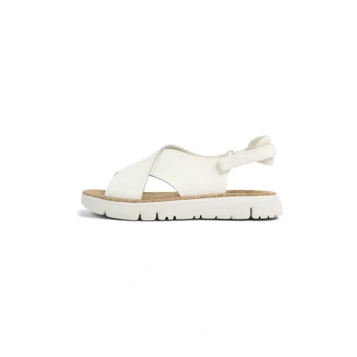 Abbildung von Camper Damen Oruga K200157 Flat Sandal, Weiß 046, 39 EU