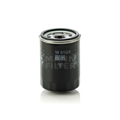 Abbildung von MANN FILTER W 610/4 Ölfilter 3/4 16 UNF mit einem Rücklaufsperrventil Anschraubfilter NISSAN: MICRA 2, 3, Note I