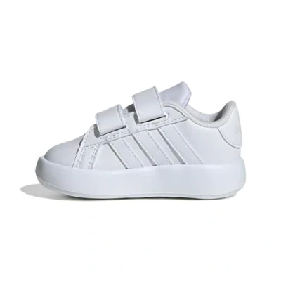 Abbildung von adidas Jungen Unisex Kinder Grand Court 2.0 Shoes Kids Tennisschuhe, Cloud White/Cloud White/Grey, 24 EU