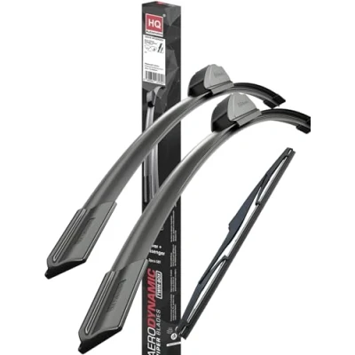 Abbildung von HQ AUTOMOTIVE Scheibenwischerblätter, 3 teiliges Set, passend für: Mazda CX ab 2015, Suzuki Swift Schrägheck 20042016, Modell: AD81121, HQ10B
