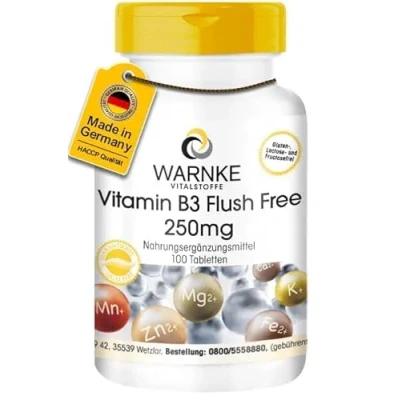 Abbildung von Vitamin B3 Flush Free 250 mg Tabletten