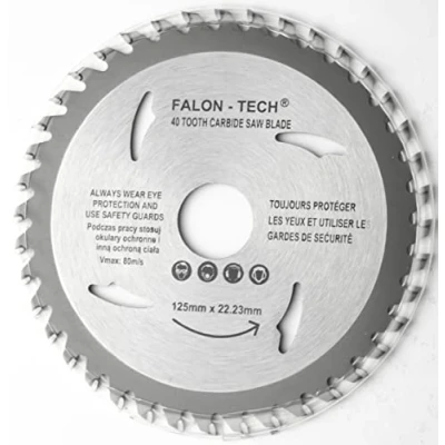 Abbildung von 125x22,23 mm Sägeblatt, Kreissägeblatt für Holz mit 40 TCT Zähnen