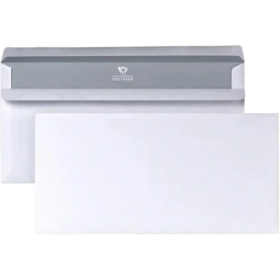 Abbildung von POSTHORN Briefumschlag Din Lang (110x220mm) selbstklebend weiß 75g 1000 Stück