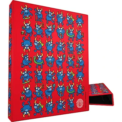 Abbildung von Grafoplás 88142632 Ringbuch A4, 4 Ringe, 25 mm, Kollektion Katuki Saguyaki, Bull
