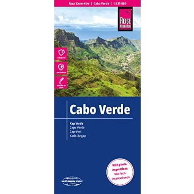 Abbildung von Reise Know How Landkarte Cabo Verde (1:135.000): reiß und wasserfest (world mapping project)
