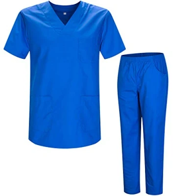 Abbildung von MISEMIYA Unisex Schrubb Set Medizinische Uniform mit Oberteil und Hose ref.8178 5XL, Königsblau 21
