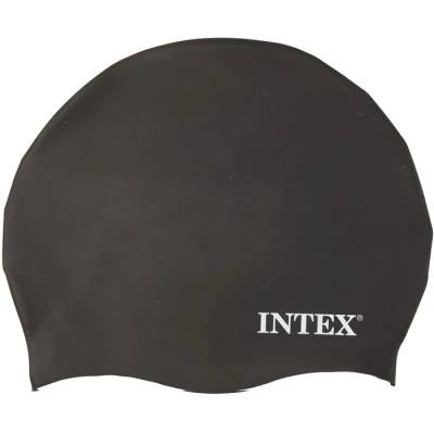 Abbildung von Intex Badekappe schwarz Silikon