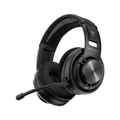 Abbildung von Turtle Beach Atlas Air Kabelloses Open Back PC Gaming Headset w/ 24 Bit High Fidelity Audio, Mikrofon in Broadcast Qualität, Memory Foam Ohrpolster &amp; Bluetooth für PC, PS5, PS4, Switch Mobilgerät