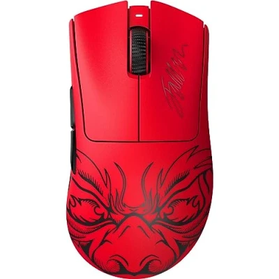 Abbildung von Razer DeathAdder V3 Pro Leichte kabellose Ergonomische Esports Maus (63g Leichtes Design, Focus 30K Optischer Sensor, Mausschalter Gen 3, HyperSpeed Wireless) Faker Edition