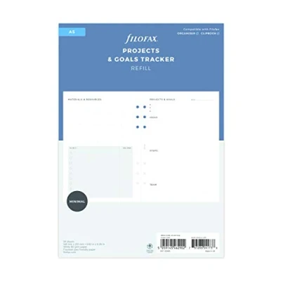 Abbildung von Filofax A5 Projektmanagement Nachfüllpackung 132685