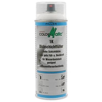 Abbildung von ColorMatic 385568 1K Dickschichtfüller weiß 400 ml