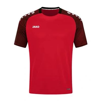 Abbildung von JAKO Performance Sport Tshirt, Herren, Größe: 52/54, Rot schwarz