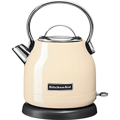 Abbildung von KitchenAid 5KEK1222 1,25 L WASSERKOCHER CRÈME 5KEK1222EAC, Edelstahl, 2 liters, Almondcream