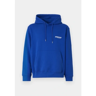 Abbildung von Jack &amp; Jones Jcounion Print HOOD Sweatshirt, Herren, Größe: Small, Beaucoup blue