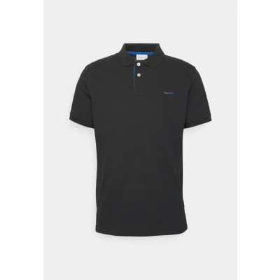 Abbildung von GANT Contrast Rugger Poloshirt, Herren, Größe: Small, Black