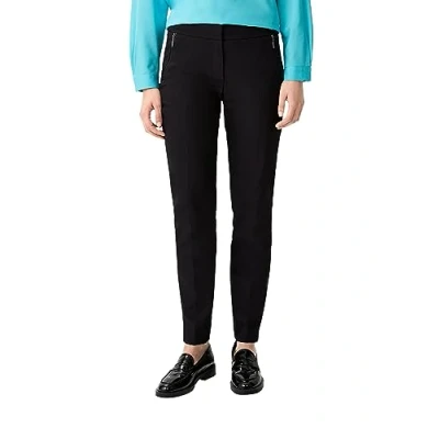 Abbildung von comma Regular Chino, Damen, Größe: 34x32, Schwarz