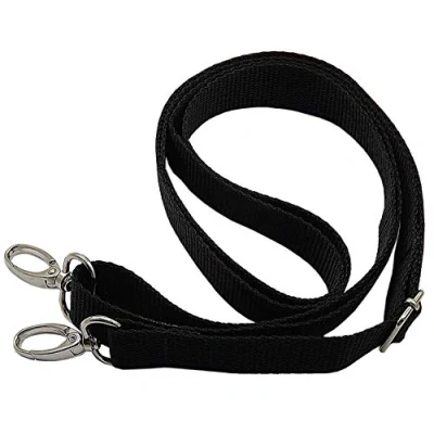 Abbildung von Universal Transportgurt/Hebegurt/Tragegurt für Diverse Taschen mit 2 Karabinerhaken in Schwarz verschiedenen Designs (Modell 2)