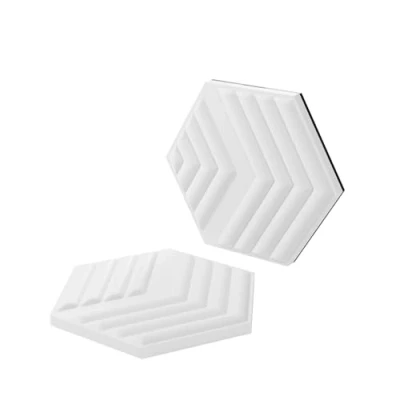 Abbildung von Elgato Wave Panels Starter Set (Weiss) Schalldämmende Module, Dual Density Schaumstoff, einzigartige EasyClick Rahmen, modularer Aufbau, einfaches Anbringen und Entfernen