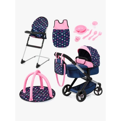 Abbildung von Bayer Design Combi Puppenwagen Xeo Set, Blue