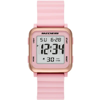 Abbildung von Skechers Chronograph »BECKWORTH«, Quarzuhr, Armbanduhr, Damenuhr, Silikonarmband, digital, Stoppfunktion