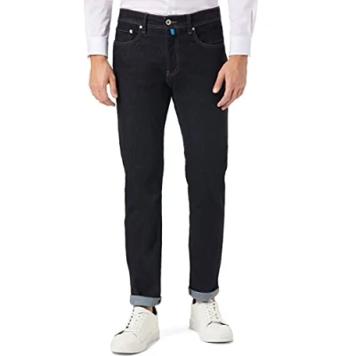 Abbildung von Pierre Cardin Herren Futureflex Lyon Jeans, Blau (Rinse Dark Denim 04), 42W / 32L