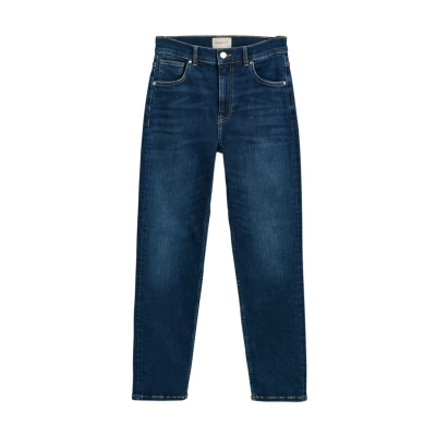 Abbildung von GANT VERKÜRZTE Jeans Slim Fit, Damen, Größe: 28, Dark blue broken in