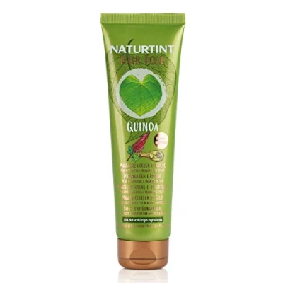 Abbildung von Naturtint Hair Food Quinoa Haarmaske. Superfood Farbe und Glanz. Mehr Intensität Farbdauer. Speziell für Farbbehandeltes Haar. 99% Natürliche Inhaltsstoffe. 150 Ml