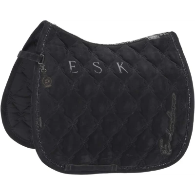 Abbildung von Eskadron SS25 Platinum Saddle Pad Velvet Crystal