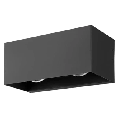 Abbildung von EGLO Deckenleuchte »LESMO«, Leuchtmittel LED Modul fest integriert, in schwarz aus Aluguss 2,2W Warmweiß