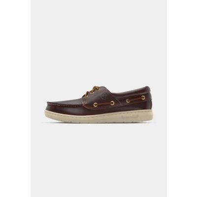 Abbildung von Timberland PIER Bootsschuh, Herren, Größe: 42, Burgundy Schuhe