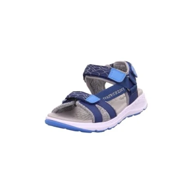 Abbildung von Superfit Jungen Criss Cross Sandale, Blau Hellblau 8000, 39 EU