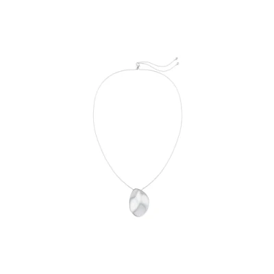 Abbildung von Calvin Klein Halskette, Ohrstecker oder Armband für Damen Kollektion CK REFLECT aus Edelstahl, Necklace